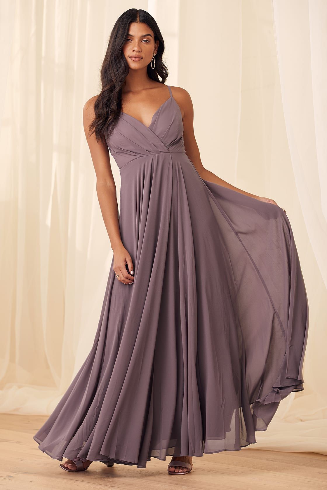 All About Love Dusty Purple Maxi Dress | Lulus (US)
