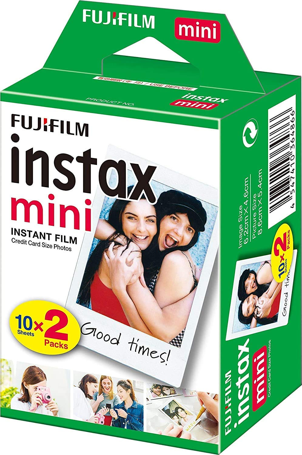 Filme Instax Mini com 20 Fotos, Fujifilm | Amazon (BR)