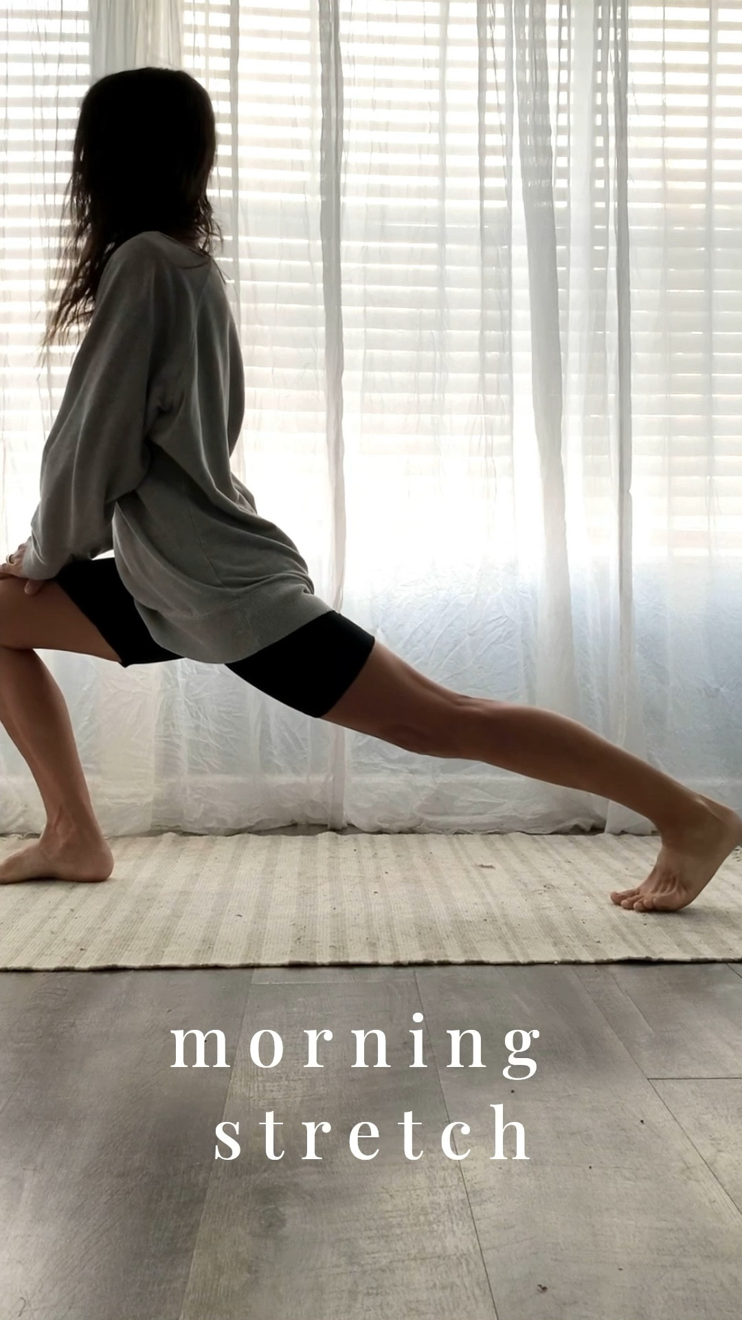 Morning movement 🤍

Your body is your home 
Strengthen it with movement 
Feed it with love 
Recharge it with rest 
Treat it with kindness 
    ~ quote from Nourish Mode

#LTKfitnessgoals #LTKselfcare #LTKmorningroutine