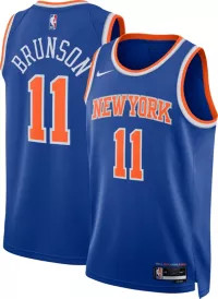 Nike Adult New York Knicks Jalen Brunson #11 Swingman Icon Jersey | DICK'S Sporting Goods