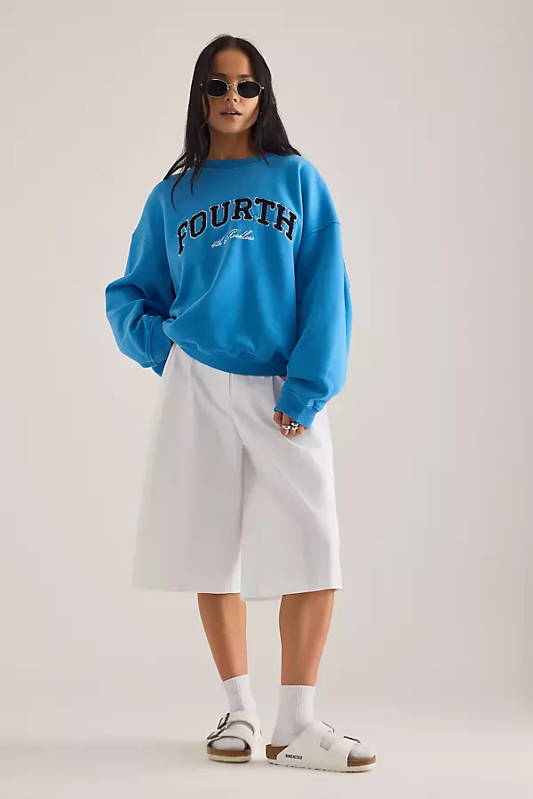 4th & Reckless Leon Oversized Sweatshirt | Anthropologie (UK)
