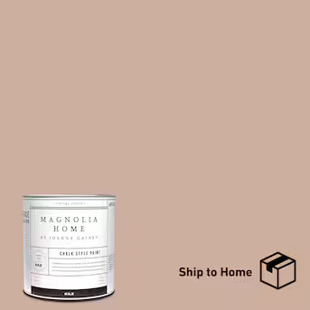 Magnolia Home by Joanna Gaines Water-based Pre-tinted Low Odor Rosy Pink Chalky Paint (1-quart) | Lowe's