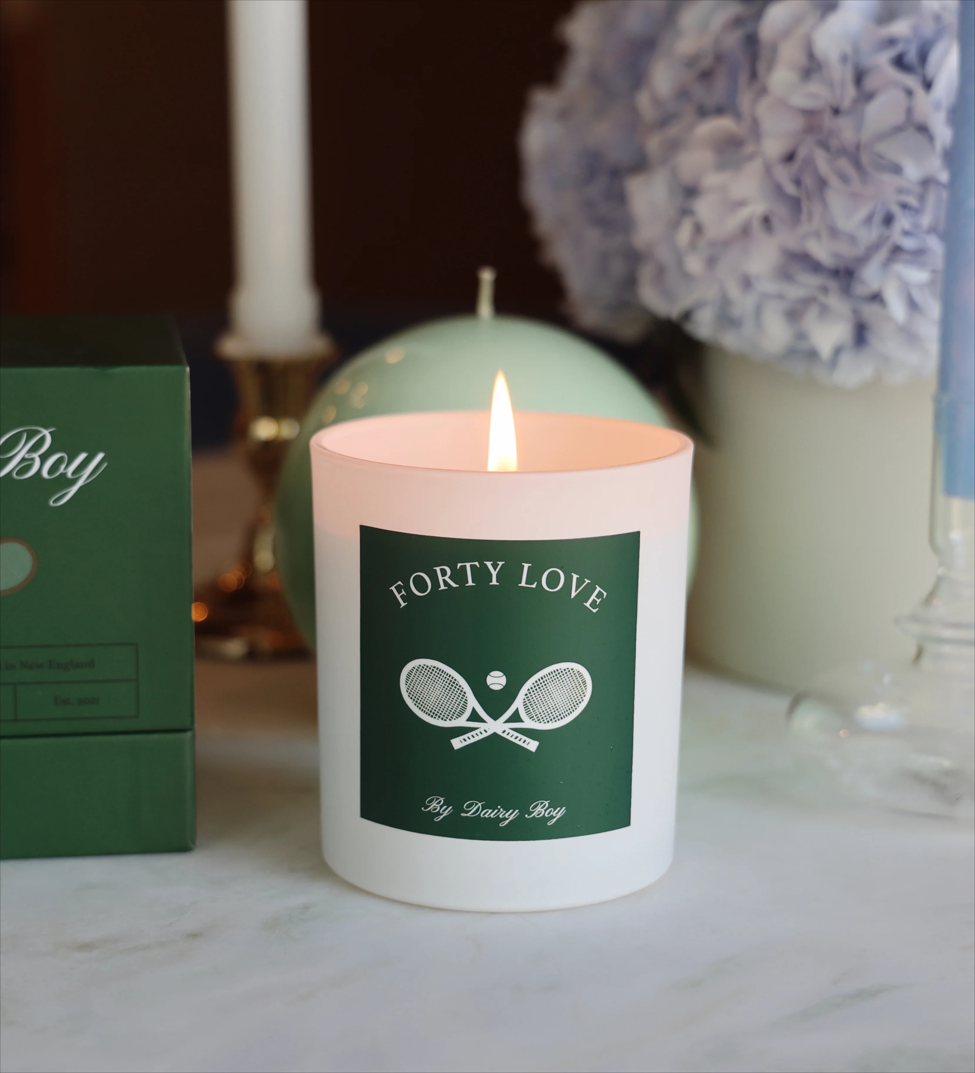 Forty Love Candle | Dairy Boy