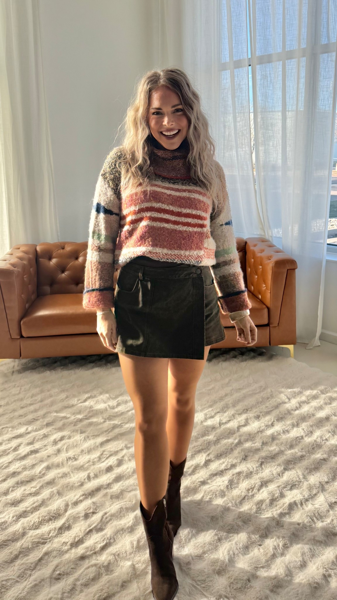 Family pictures today  Small sweater, code: bestdressedblonde. Linking similar wrap skorts. 

#LTKStyleTip #LTKSeasonal #LTKFamily