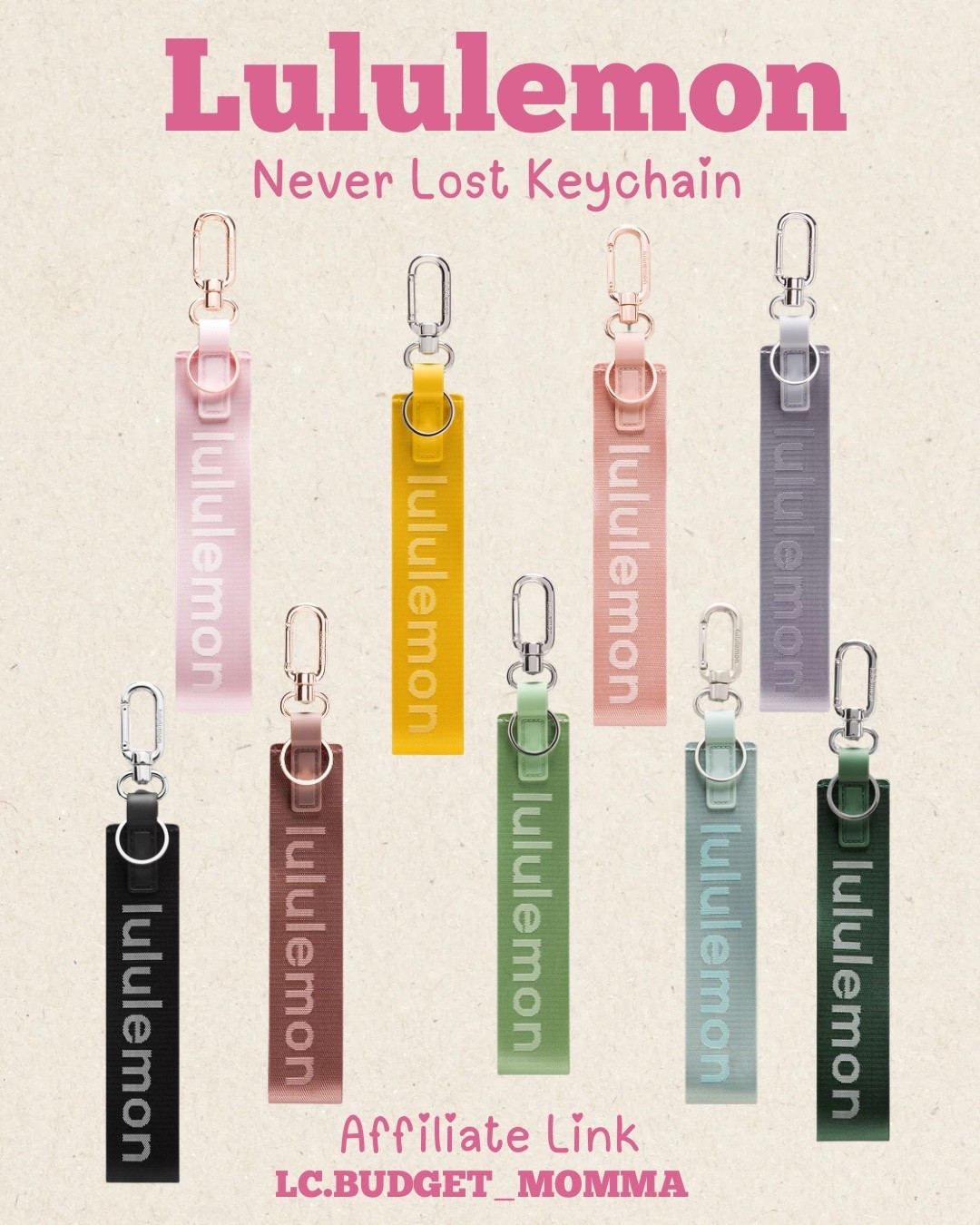 #keychain #lanyard #giftidea #lululemon

#LTKmomlife #LTKootd #LTKMothersDay
