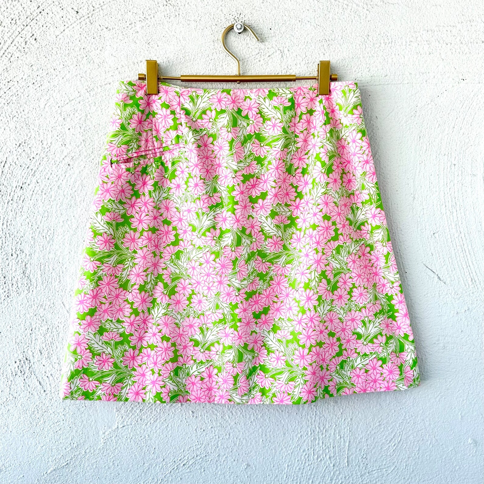 Vintage Lilly Pulitzer 60s 70s Bright Skirt 1960s 1970s Lilly Mini Skirt Garden Party - Etsy | Etsy (US)