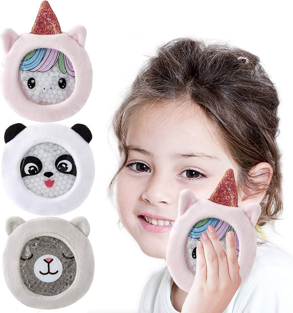 Hot & Cold Packs for Injuries - Reusable Cute Animal Ice Packs for Kids & Warm Compress for Injur... | Amazon (US)