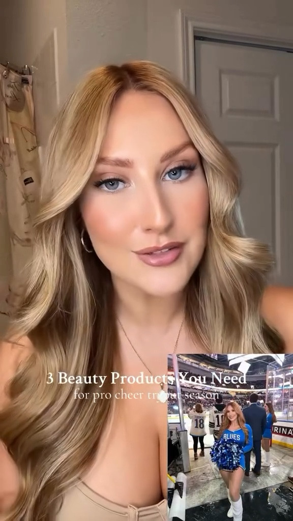My 3 MUST HAVE beauty products for tryout season as an NHL Ice Girl 💙💛 what other tips/tricks/products would you like to see??? 🔗 in my LTK @chihaircare @elfcosmetics @lorealparis @urbandecaycosmetics #nhlicegirls #tryoutmakeup #procheer #prodance #longlastingmakeup #softglammakeup #glammakeuplook #lorealpartner #chi #elfpowergripprimer #dancemakeup #nhlcheerleaders #makeuptipsandtricks #makeuptip #makeuptipsforbeginners

#LTKBeauty #LTKActive