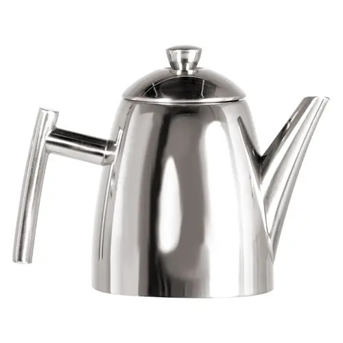 FRIELING Primo 18/10 Stainless Steel Teapot with Infuser, Mirror Finish, 34 oz in Silver at Nordstrom | Nordstrom