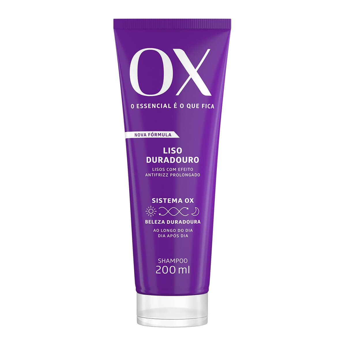 Shampoo OX Liso Duradouro com 200ml 200ml | DrogaRaia (BR)