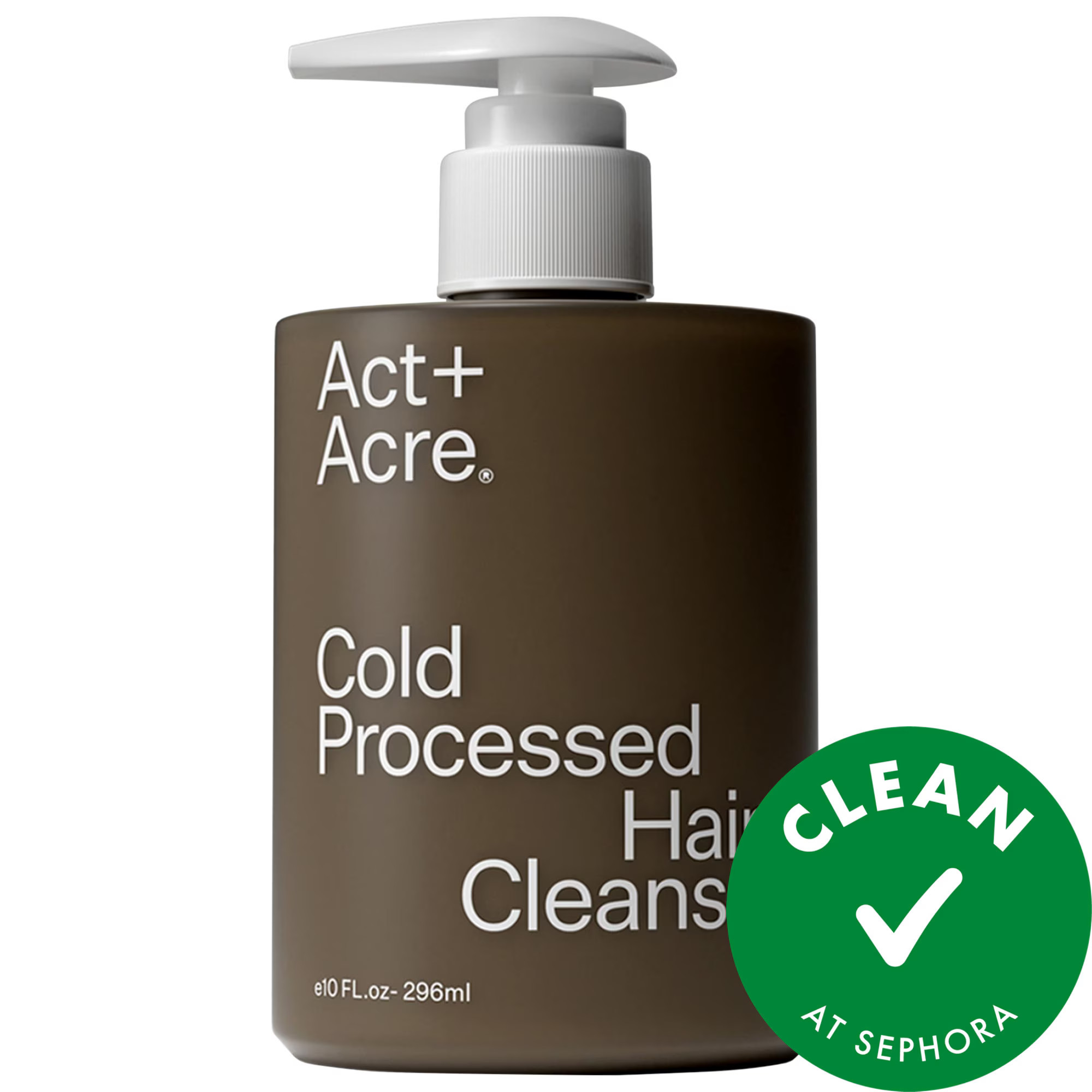 Act+Acre Cold Processed Balancing Shampoo For All Scalp + Hair Types 10 oz / 284 ml | Sephora (US)