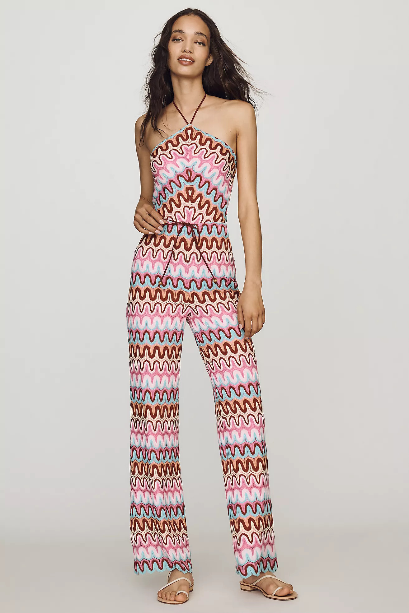 Saylor Keegan Crochet Jumpsuit | Anthropologie (US)