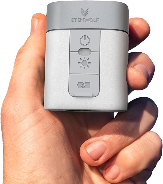ETENWOLF AIR 3 Air Pump for Inflatables with 2600 mAh Battery & Camping Light, Ultra-Fast and Min... | Amazon (US)