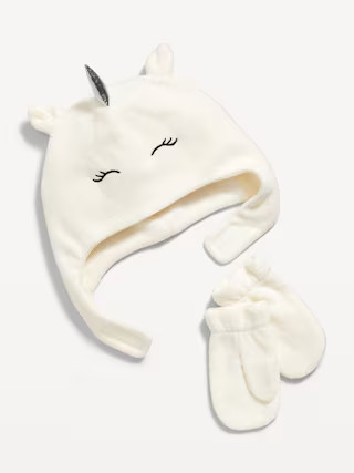 Unicorn Trapper Hat and Mittens Set for Toddler Girls | Old Navy (US)