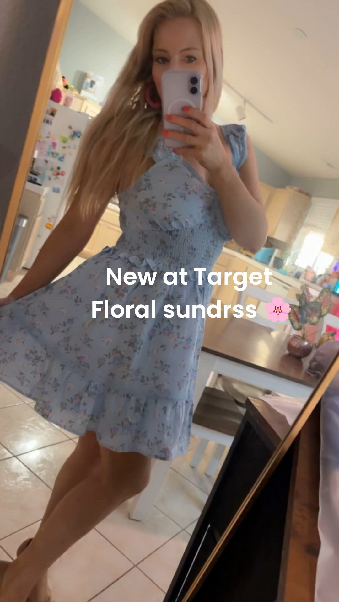 New at Target floral sundress 🌸💗✨