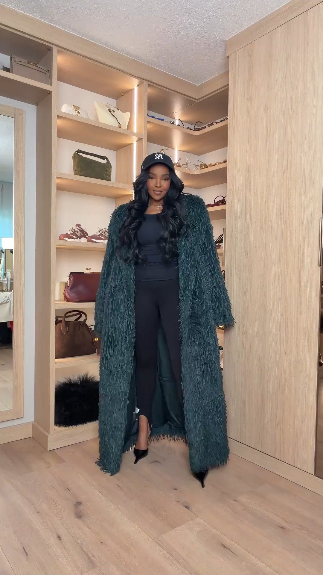 Everyday Layers |
Statement Outerwear |
Comfort with Edge

This is one of those outfits that does the most while still being easy to wear. The base pieces are simple and rewearable, which makes this coat the moment. Styled multiple ways with different layers underneath, the cost per wear keeps dropping the more you rotate it through your closet. Definitely a long-term shopping piece that elevates anything basic.

You can wear the coat open or closed, swap sneakers for heels, or throw on a cap for a more casual vibe. It works across seasons and makes even the simplest outfit feel intentional.

Perfect for:
• errands with style  
• casual workdays  
• travel days  
• weekend plans  

📏 Sizing & Fit  
• Top: Size Small  
• Jeans / Pants: 27 Long / 4 Long  
• Jacket / Coat: Size Small  
• Shoes: True to size  

📐 Measurements  
• Height: 5’4”  
• Weight: 138 lbs  
• Bust: 34D  
• Waist: 27”  
• Hips: 40”  

This outfit is a great example of everyday layering pieces that feel elevated, easy to rewear, and work for real life.

Save this post  
Follow me on Instagram and YouTube @kirasfashionfinds

