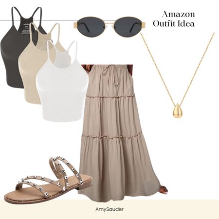 Amazon finds 
Sandals 
Summer outfit 

#LTKStyleTip #LTKSeasonal #LTKFindsUnder100