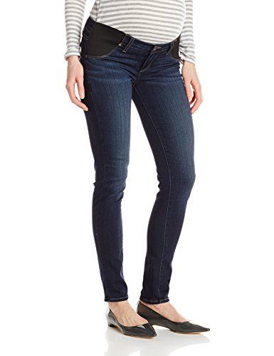PAIGE Women's Maternity Verdugo Ultra Skinny with Elastic Insets in Nottingham | Amazon (US)
