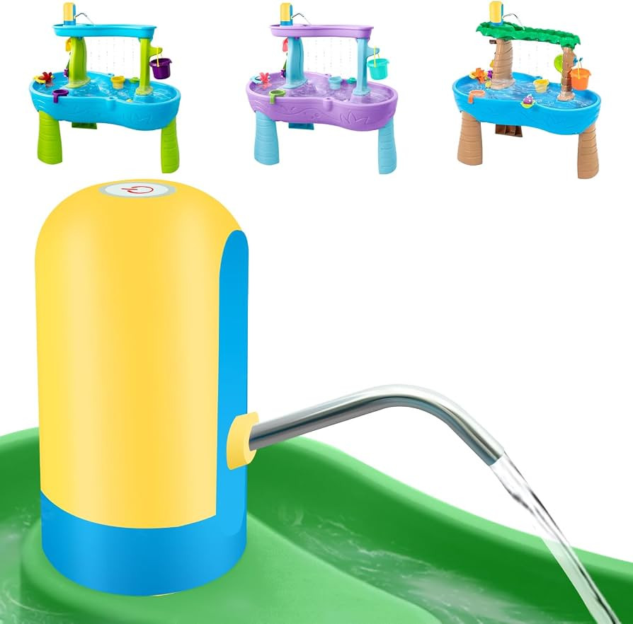 Infowush Powerful Water Table Pump, Battery Powered Water Pump for Water Table 3 Hours Non-Stop F... | Amazon (US)