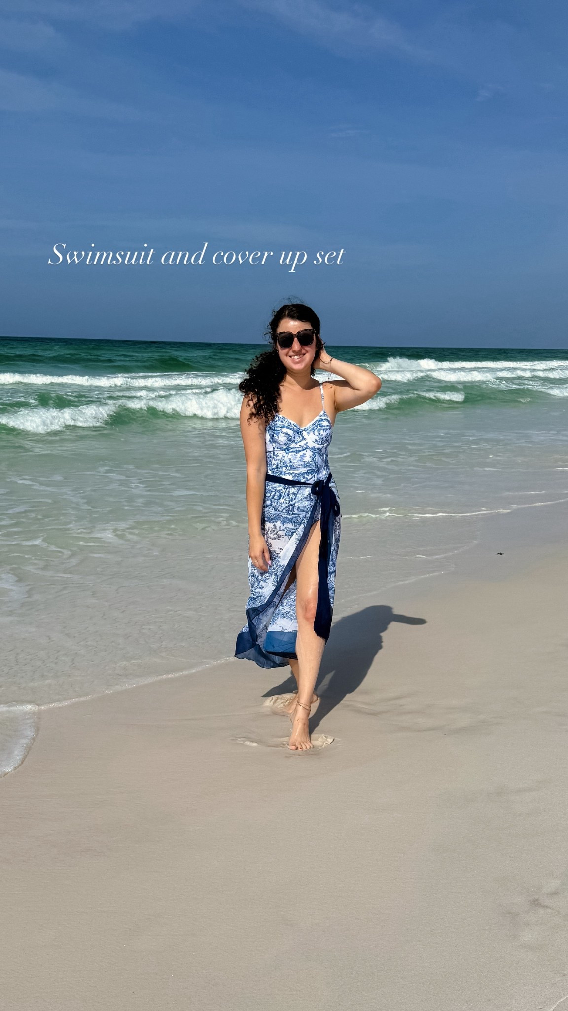 Swimsuit and cover up set 

#LTKSwim #LTKFindsUnder50 #LTKSummerEdit
