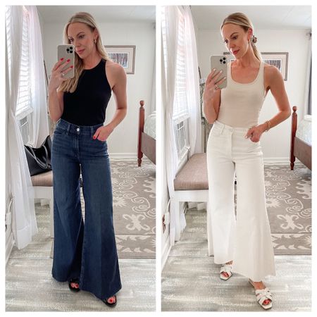 One of my favorite denim styles! The cropped wide leg fit is so flattering and perfect with heels or flats

#LTKShoeCrush #LTKFindsUnder50 #LTKOver40