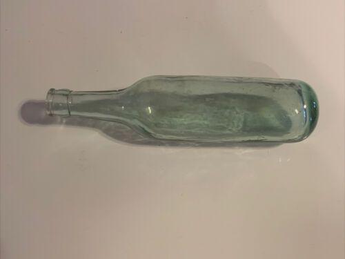 Vintage Lite Aqua Color Glass Bottle Torpedo Round Bottom 9 1/2" Free Shipping  | eBay | eBay US