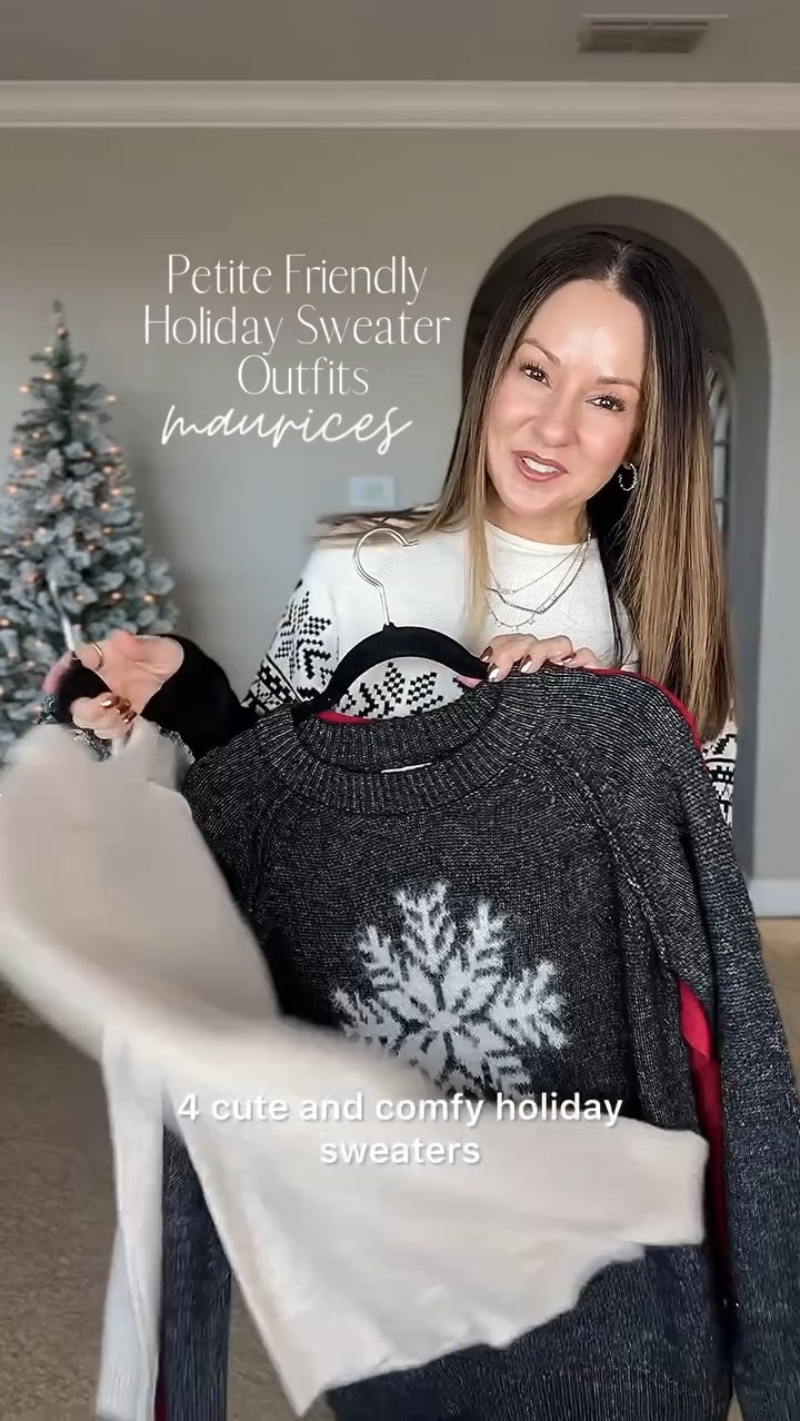 Holiday Sweaters

For reference: I’m 5’1”, 110lbs
Everything is from maurices & unaltered. 
Sweaters all XS
Faux Leather Pants 0 short

Holiday outfits  Holiday sweater  petite friendly style  petite outfits  petite bottoms  faux leather pants  Christmas outfit ideas  holiday office workwear fashion  EverydayHolly


#LTKStyleTip #LTKOver40 #LTKHoliday