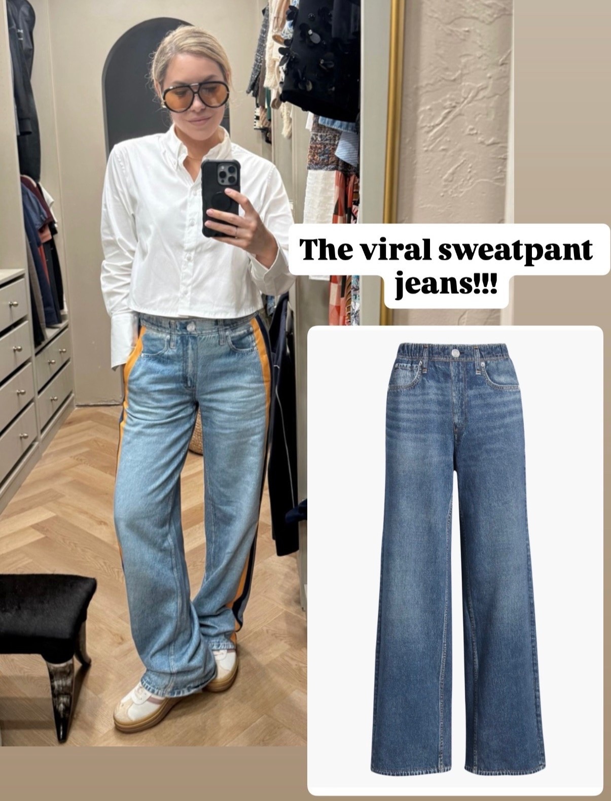 The viral rag & bone sweatpant jeans are part of the Nordstrom Anniversary Sale!

#LTKSaleAlert