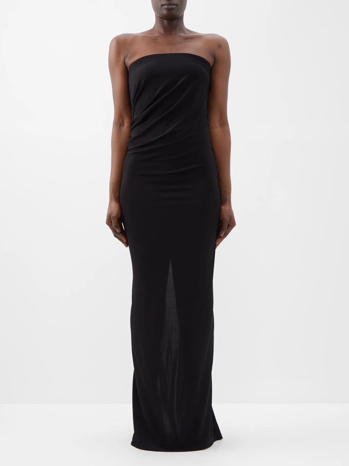 Strapless jersey maxi dress | Matches (UK)