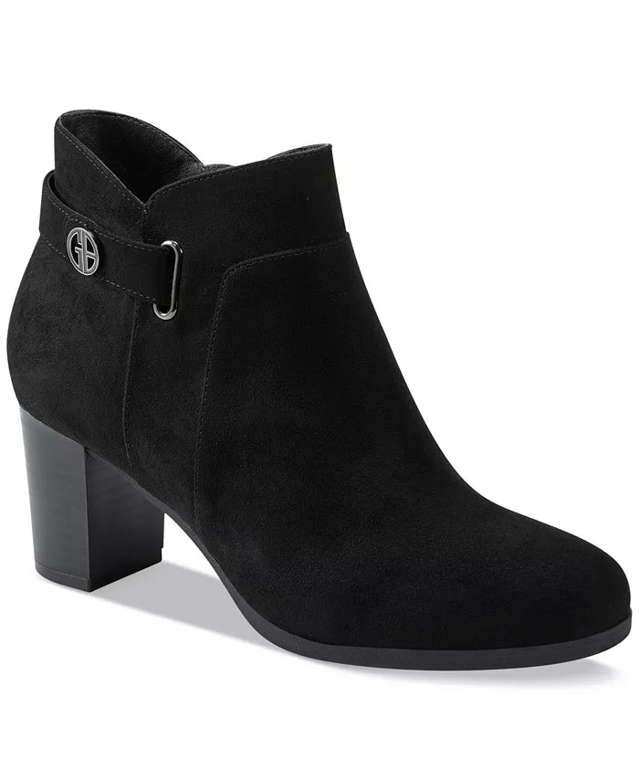 Giani Bernini Women's Artemyss Memory Foam Block Heel Booties, Created for Macy's - Macy's | Macy's