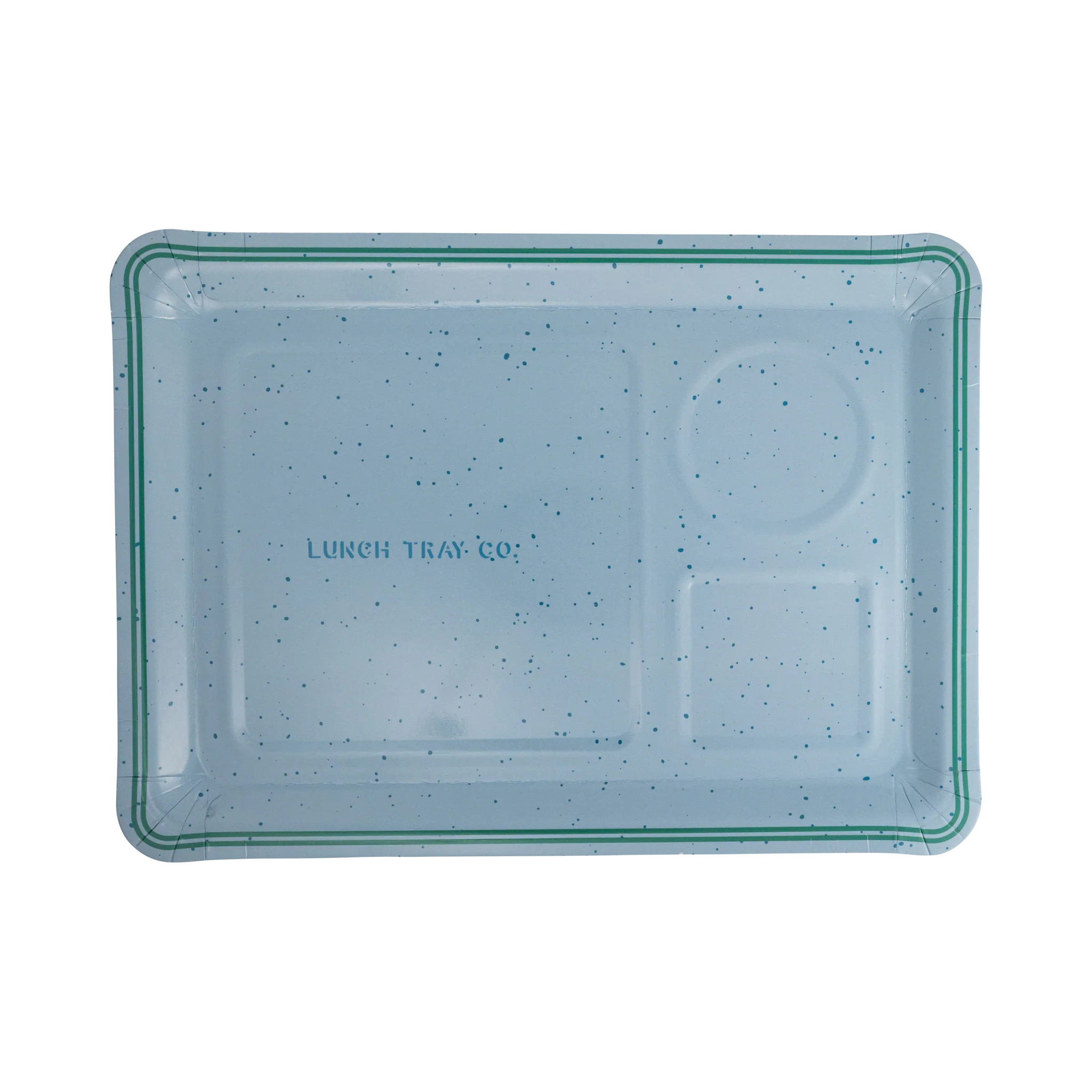 Lunch Tray Paper Plate Set | My Mind's Eye