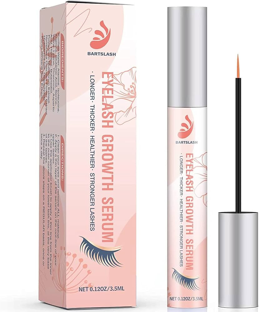 BARTSLASH Premium Eyelash Growth Serum - Irritation Free - For Longer, Thicker, Healthier, and Stron | Amazon (US)