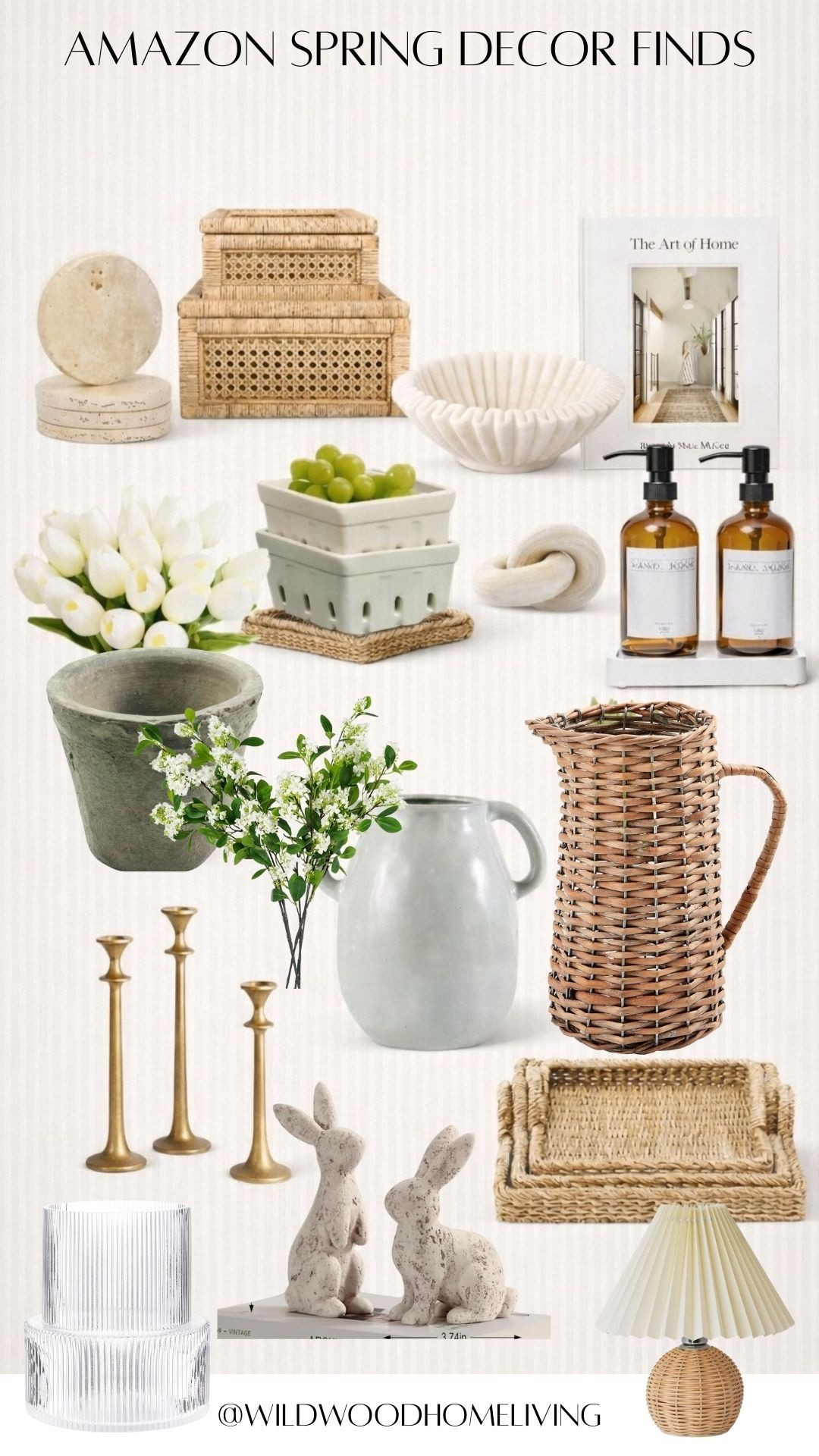 Some of my favorite Spring decor finds from Amazon! Love that these pieces are neutral and can carry all the way into summer.

#LTKHome #LTKSeasonal