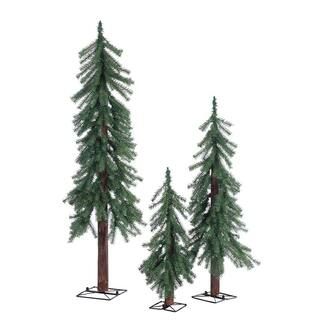 Sterling 2 ft., 3 ft. and 4 ft. Unlit Alpine Artificial Christmas Tree (Set of 3) 5408--234 - The... | The Home Depot