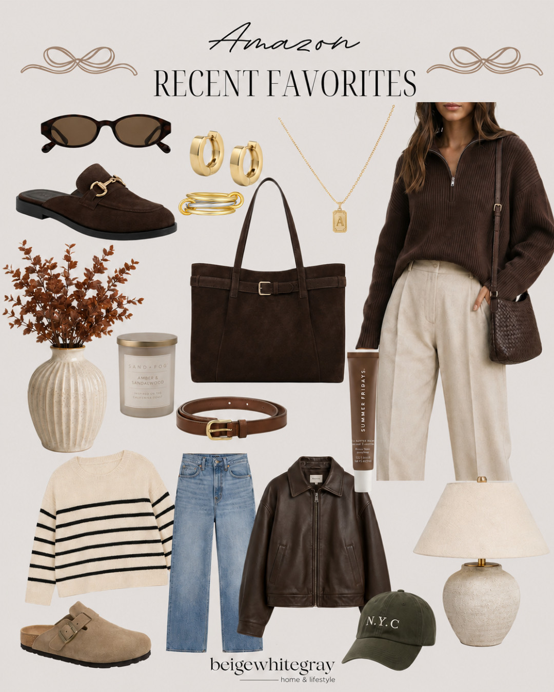 Found the perfect pieces to add to your wardrobe and home. These styles are a must have!