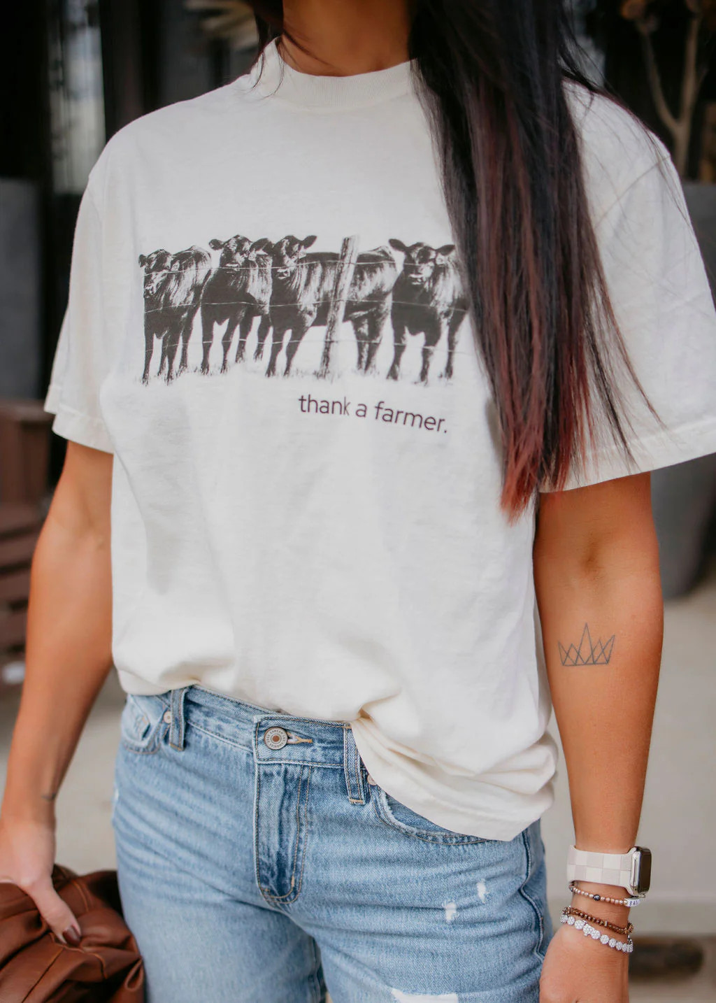 Thank a Farmer Graphic Tee | Lauriebelles