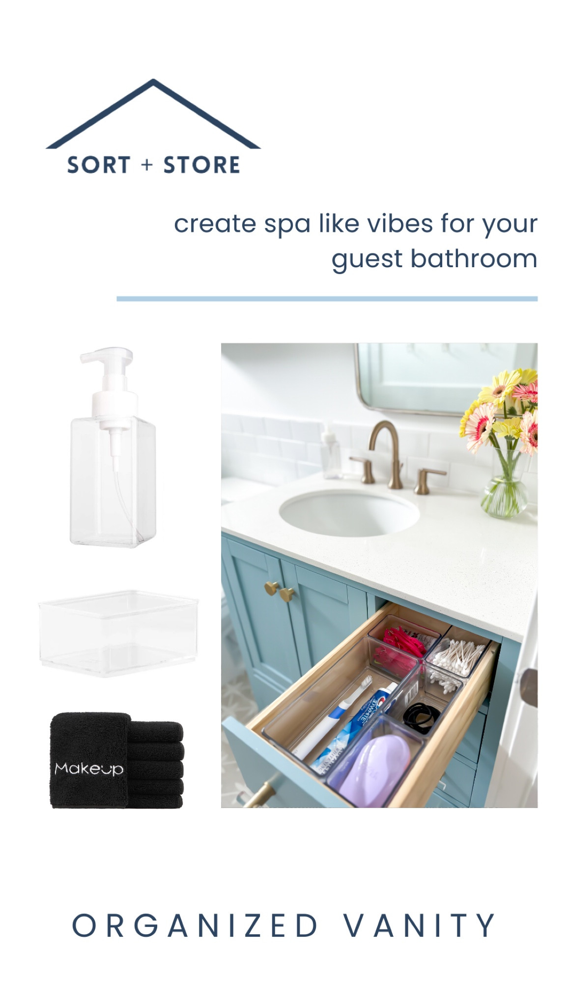 Great spa like vibes in your guest bathroom 

#LTKHome #LTKKids #LTKFamily