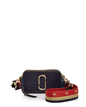 Marc Jacobs Snapshot Star Strap Color Block Saffiano Leather Camera Bag | Bloomingdale's (US)