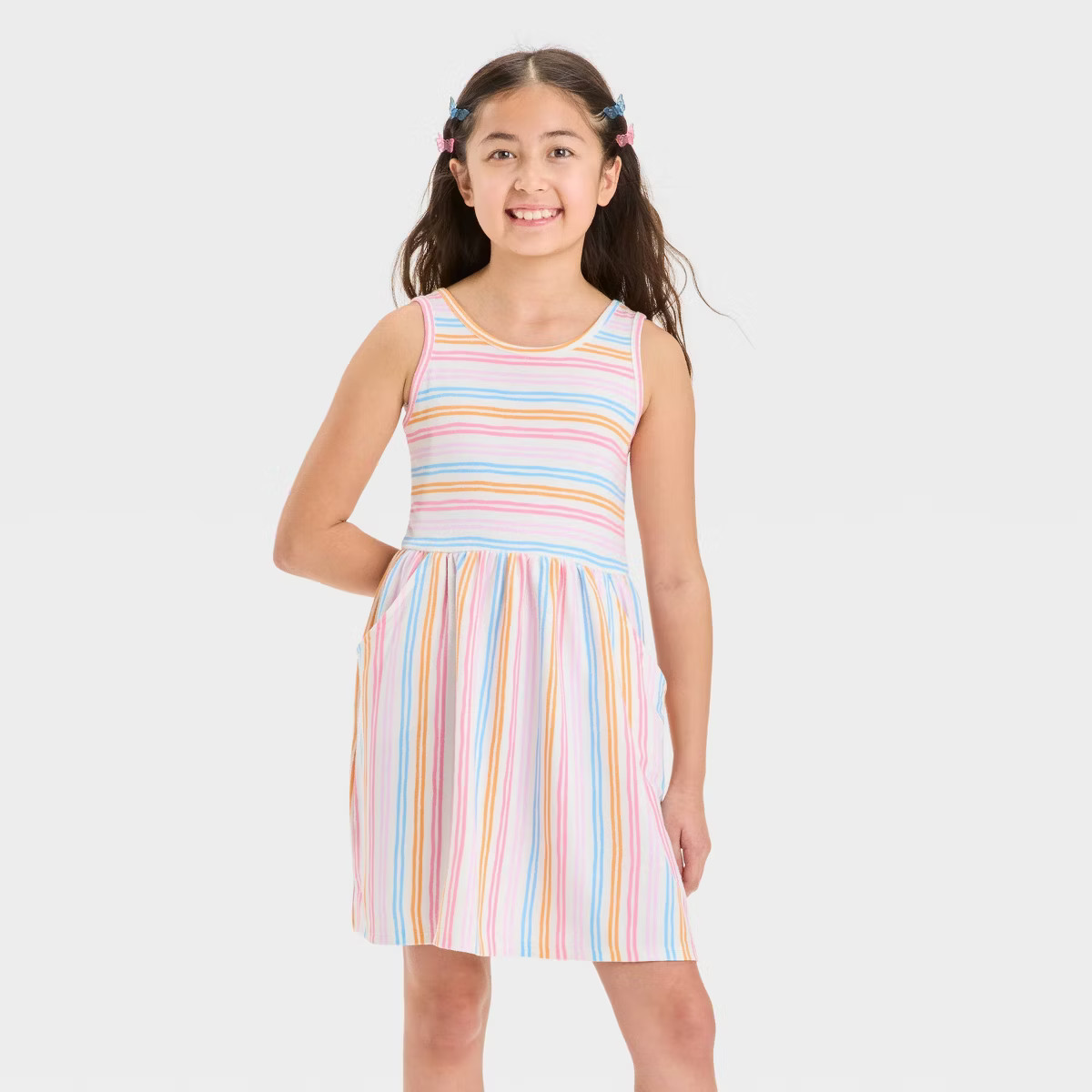 Girls' Sleeveless Tank Dress - Cat & Jack™ | Target