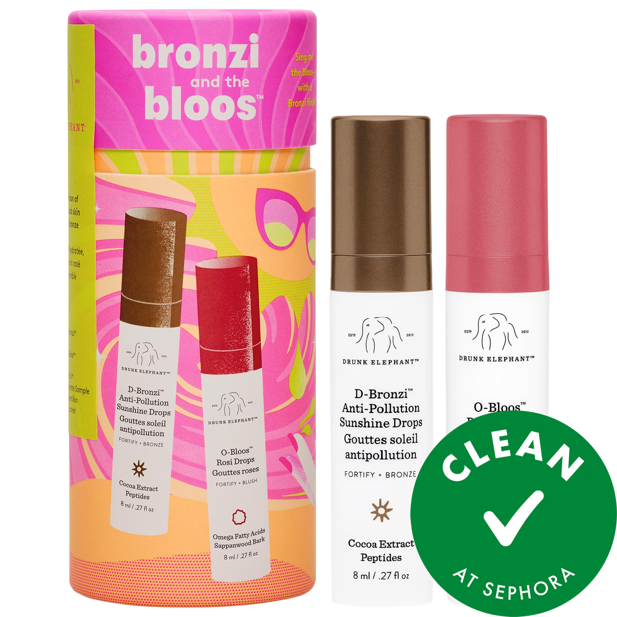 Drunk Elephant Bronzi and the Bloos Color Serum Duo | Sephora (US)