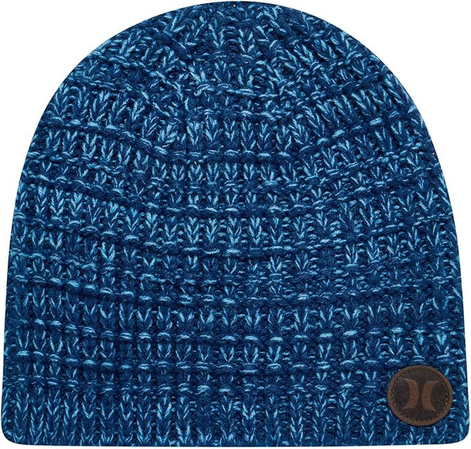 Hurley Men's Winter Hat - Loose Knit Marled Beanie | Amazon (US)