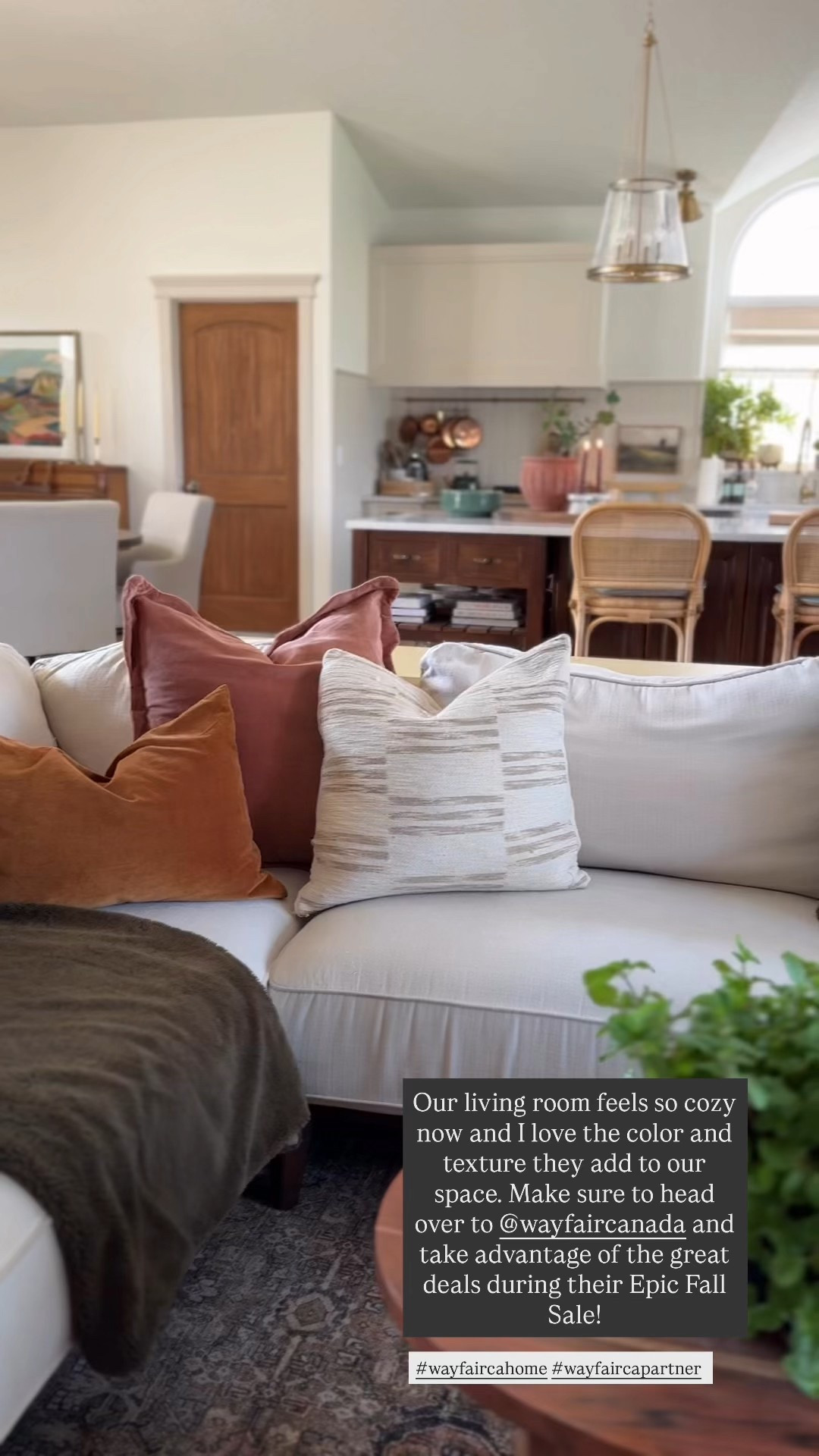 It's finally fall and that means it's time to make things cozy!
Style your space for the season with
@wayfaircanada's Epic Fall Sale! Through September 22, save up to 70% on fire pits, throw pillows, and more fall essentials!
#wayfaircahome #wayfaircapartner

#LTKHome #LTKSaleAlert