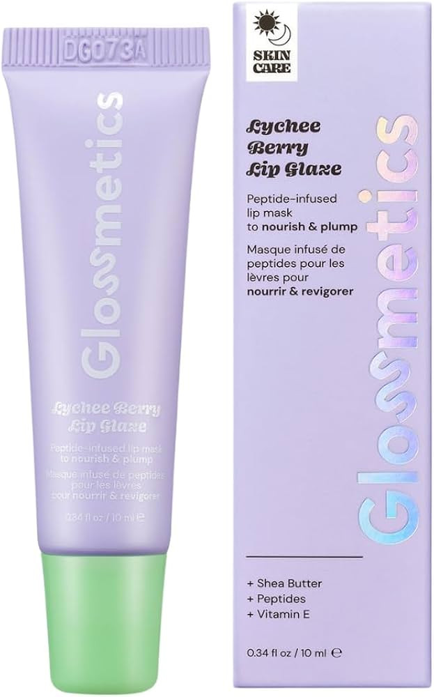 Glossmetics Lychee-Berry Overnight Lip Mask - Hydrating, Moisturizing Lip Balm for Soft, Smooth L... | Amazon (US)