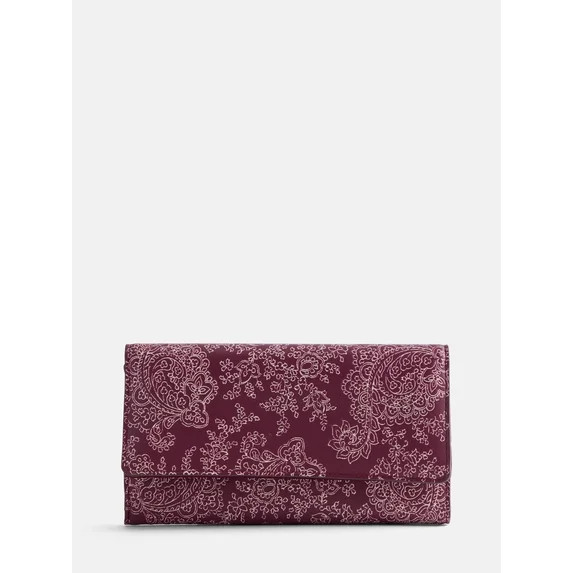 Scenario Women's Paisley Print Clutch Wallet | Walmart (US)