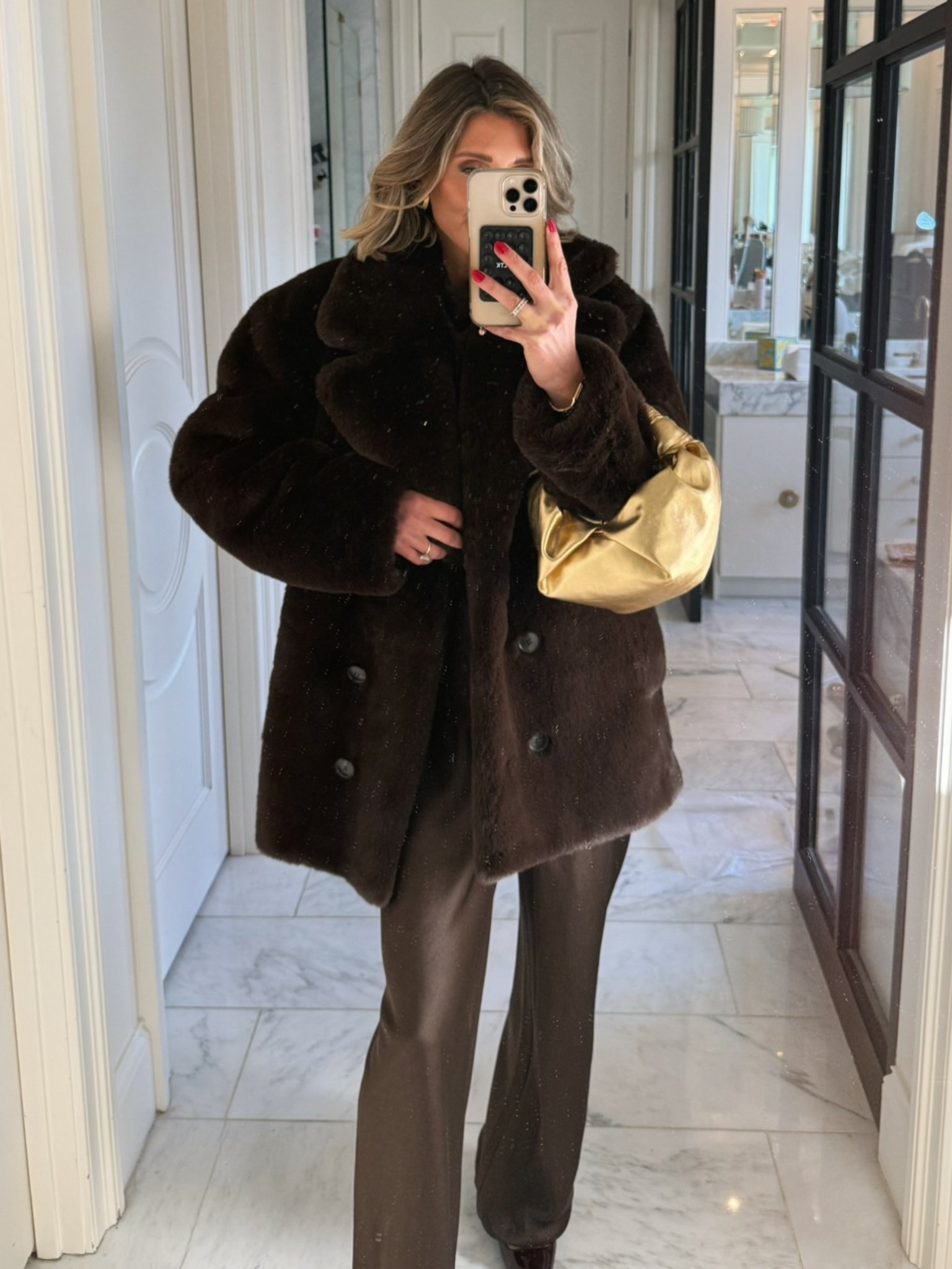 Chocolate brown is the color of the season and I love how it looks in a monochrome outfit. 

#LTKSeasonal #LTKootd