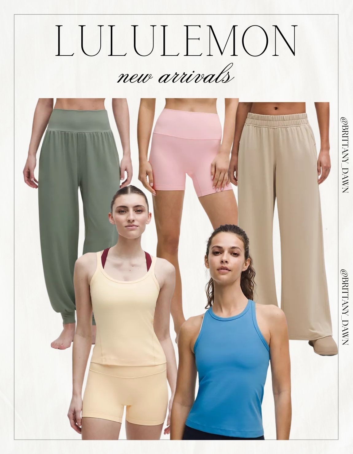 Refreshing my activewear wardrobe with these stunning new arrivals from Lululemon! 🧘‍♀️

I am loving these buttery soft fabrics and the gorgeous mix of neutral and vibrant tones.

Whether I'm heading to Pilates or just running errands, these pieces offer the perfect blend of comfort and style. ✨ Shop my favorites now!

#lululemon #activewear #workoutstyle #yogaapparel #newarrivals #athleisure #fitnessfashion #lululemonaddict

#LTKfitnessgoals #LTKActive #LTKootd