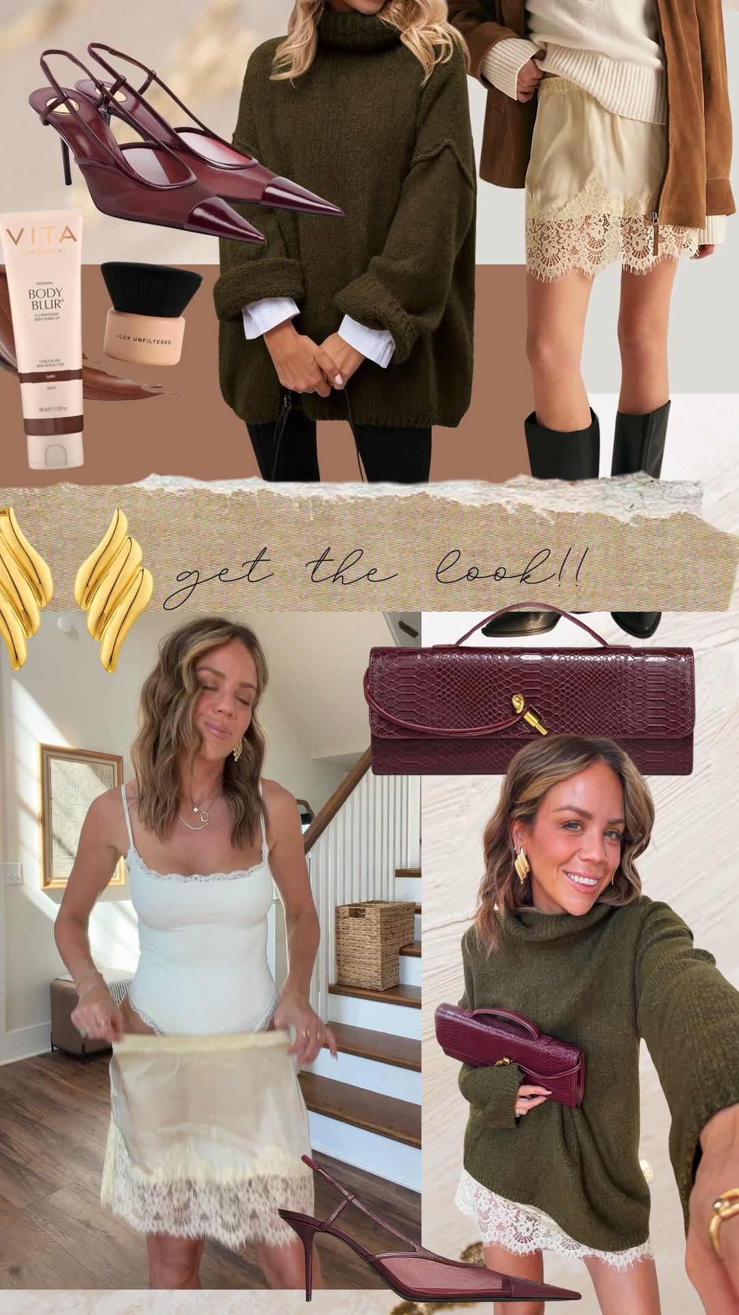 Slip skirt + oversized amazon sweater! In xs skirt S sweater. Linked exact and look for less shoes and skirt! Skirt color custard

#LTKgrwm #LTKdayinmylife #LTKootd