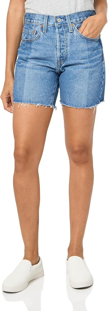 Levi's Women's 501 Mid Thigh Short | Amazon (US)