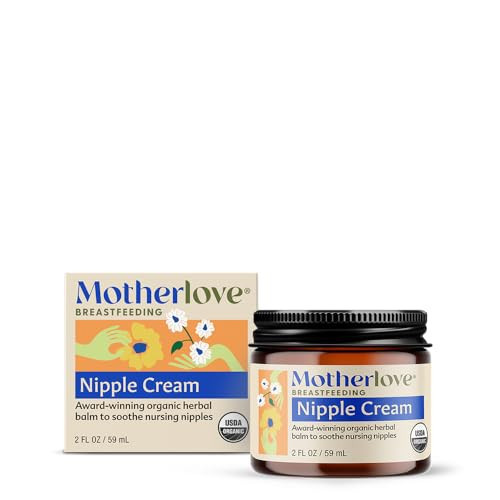 Motherlove Nipple Cream (2 oz) Organic Lanolin-Free Nipple Cream for Breastfeeding—Benefits Nursing & Pumping Moms | Amazon (US)