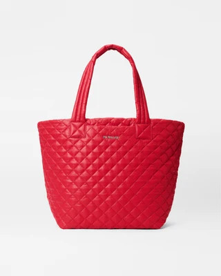 Red Apple Medium Metro Tote Deluxe | MZ Wallace
